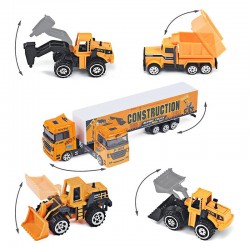 Toyard toy manufacturers near me friction powered cars engineering construction truck toy set