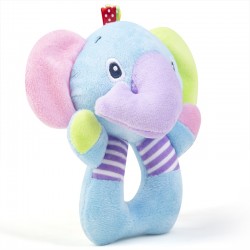 lovely plush elephant with crown