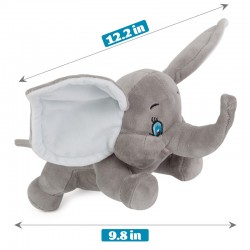 Toyard plush toy factory grey newborn elephant stuffed animal size