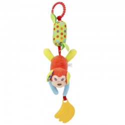 monkey plush toy keychain