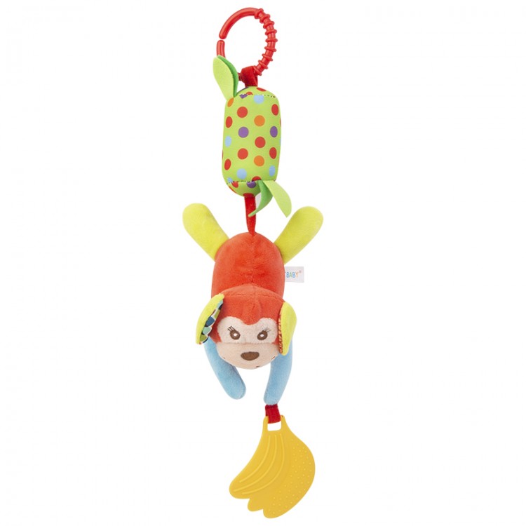 monkey plush toy keychain