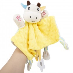 plush cow keychain toy