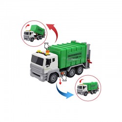 Toyard big toy companies realistic garbage truck toy with music and light