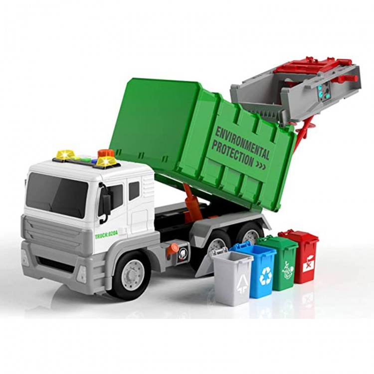 Toyard biggest toy companies garbage truck toy with music and light