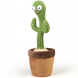 wholesale cactus plush uguetes usb charger