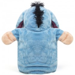 blue hand puppet donkey