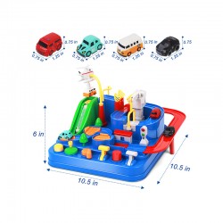 Toyard toy factory shop car rescue adventure toy educational Toys size