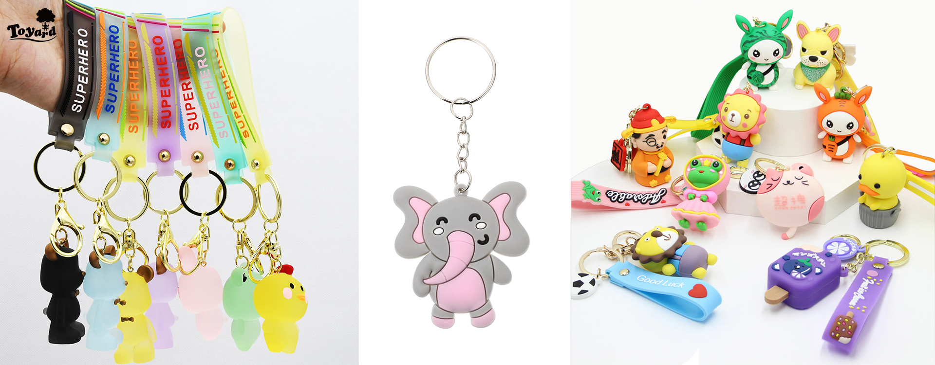 Professional wholesaler have all different kinds of animals key chain