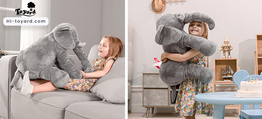 Toyard plush wholesaler Giant Elephant Stuffed Animal Toys in USA