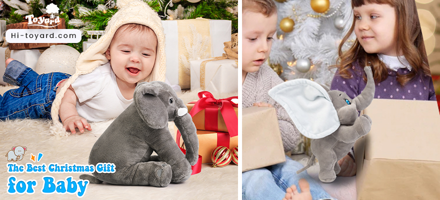 stuffed elephant are beautifully designed to give your baby an exciting experience