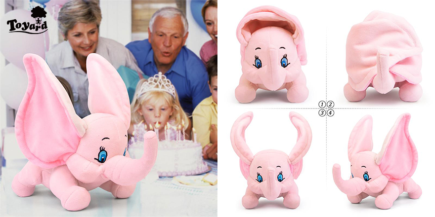 customized mini elephant plush toy is an enjoyable journey for many people