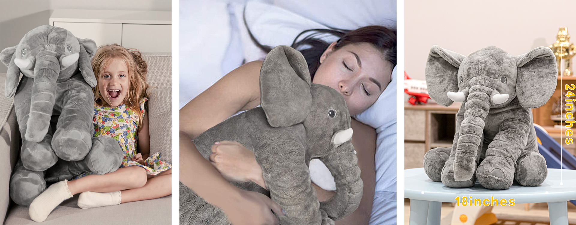 give your friend and kids a elephant plush toy