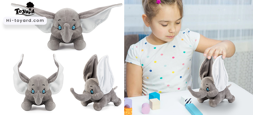 mini elephant stuffed animal helpful to children cope with and understand their complex emotions