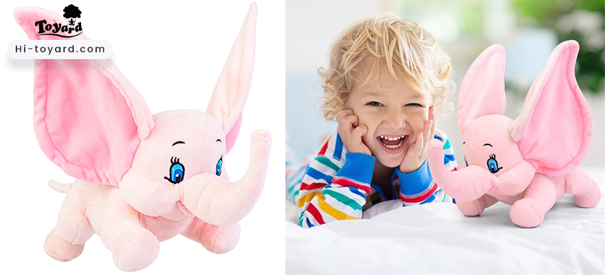personalised pink elephant soft toy Top 15 stuffed animal in 2021
