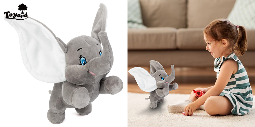 Discussions between Children and stuffed elephant