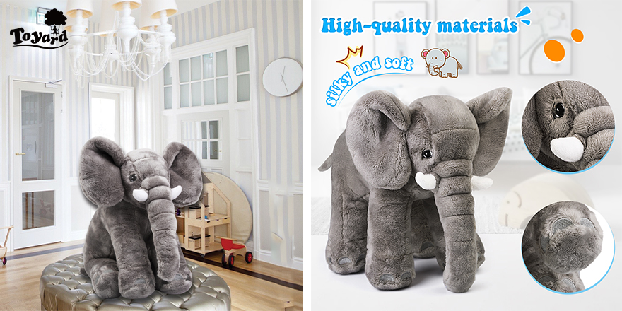 elephant stuffed animal Initial Look