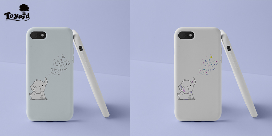 protective case about cute elephant