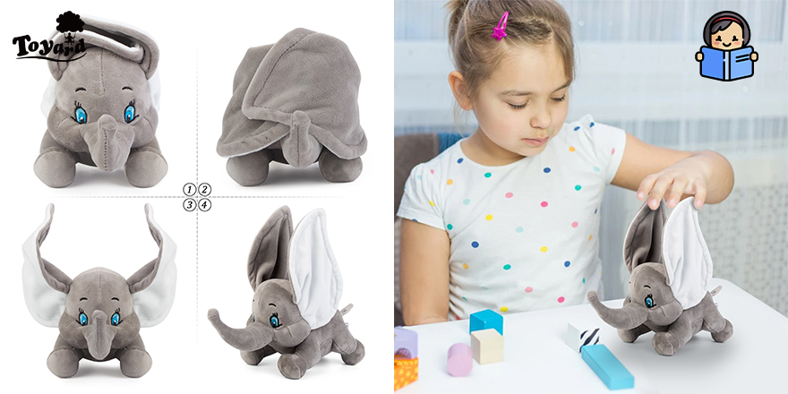 stuffed elephant is lightweight humanoid and totally agreeable