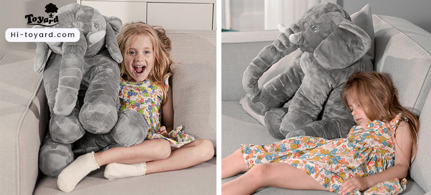 super soft elephant stuffed animal help children take the first step towards freedom